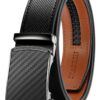 CHAOREN Leather Ratchet Belt Men - Customizable Fit, Effortless Style (35mm) Imperial - Black 42" to 48" Waist Adjustable 25 81BaXyKv9L