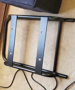 VEVOR Racing Simulator Stand Adjustable Steering Wheel Stand Carbon Steel Racing Wheel Stand fit for Logitech G25, G27, G29, G920, Racing Wheel Gaming Stand, Not Included Wheel,Pedals and Chair Black 53 81BajG0lbLL