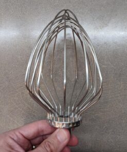 KitchenAid 11-Wire Whip for select 5, 5.5 and 6 Quart Bowl-Lift Stand Mixers,Silver For 5 & 6 QT Bowl Lift Mixers 11 Wire 21 81BaoYLSNLL