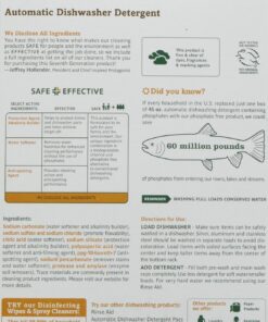 Seventh Generation Auto Dish Powder - 45 oz - 2 pk Unscented 2.81 Pound (Pack of 2) 3 81BazTRAkKL