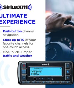 SiriusXM Stratus 7 Satellite Radio with Vehicle Kit | 3 MONTHS ALL ACCESS FREE WITH SUBSCRIPTION Single Standard Packaging 15 81Bb1IaRjUL