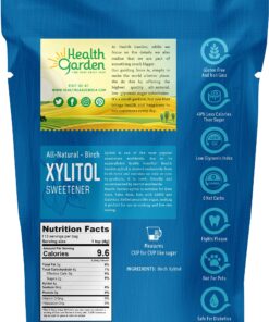Health Garden Birch Xylitol Sweetener - Non GMO - Kosher - Made in the U.S.A. - Keto Friendly (1 lb) 16 Ounce (Pack of 1) 13 81BbexYHm4L