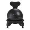 Gaiam Classic Balance Ball Chair – Exercise Stability Yoga Ball Premium Ergonomic Chair for Home and Office Desk with Air Pump, Exercise Guide and Satisfaction Guarantee Black 50 81BcGkabf4L