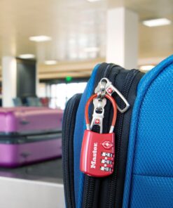 Alternative view of Master Lock 4688D Set Your Own Combination TSA Approved Luggage Lock, 1 Pack, Red
