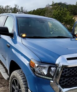 Nilight 90025B Led Light Bar Mounting Brackets 2pcs Universal Hood Led Work Light led Pods Mount Bracket Clamp Holder for SUV Truck Off Road Installed No Need Drilling, 2 Years Warranty,Black 41 81BeDlCCylL