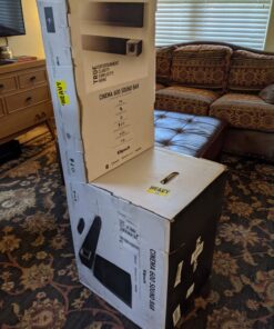 Klipsch Cinema 600 Sound Bar 3.1 Home Theater System with HDMI-ARC for Easy Set-Up, Black 33 81BeatHUdgL