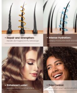 Artnaturals Argan Hair Mask Conditioner - (8 Oz/226g) - Deep Conditioning Treatment - Organic Jojoba Oil, Aloe Vera & Keratin - Repair Dry, Damaged, Color Treated, Natural Hair Growth - Sulfate Free 36 81Bed17nJoL