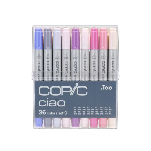 Copic Markers Ciao 36-Piece Marker (Set C) Set C