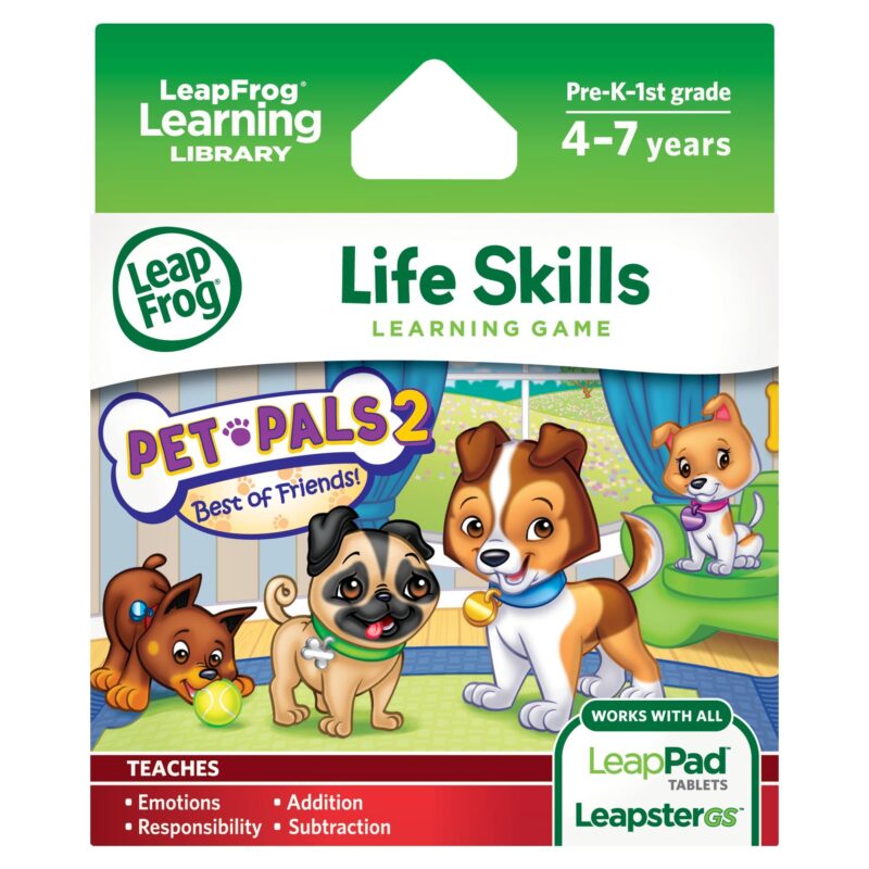 Catalog 9 LeapFrog Pet Pals 2 Learning Game (works with LeapPad Tablets, LeapsterGS, and Leapster Explorer)