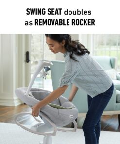Graco, Soothe My Way Swing with Removable Rocker, Madden 12 81BiEQe77yL