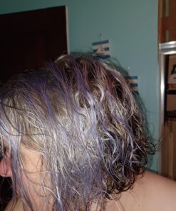 Vitamins Keratin Purple Hair Mask - Violet Blue Protein Deep Conditioner Treatment - Toner for Blonde Platinum Silver Gray Ash or Brown Colored Dry and Damaged Brassy Hair 35 81Biy epoL