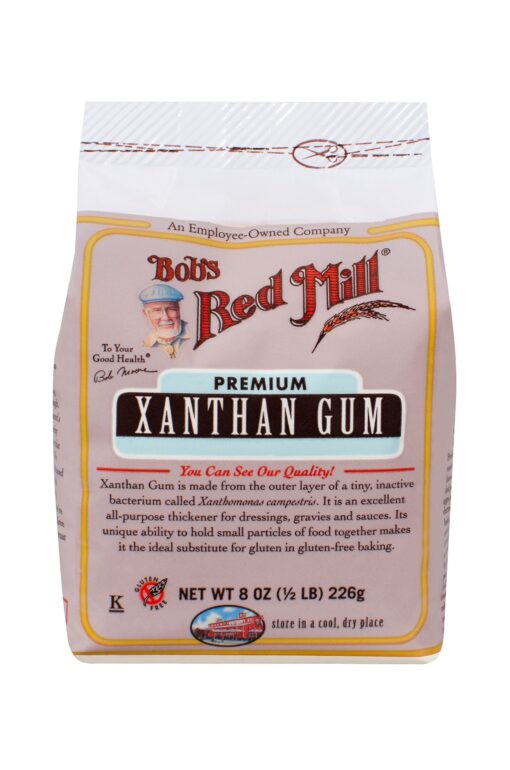 Bob's Red Mill, Xanthan Gum Powder, 8 oz Regular 0.5 Pound (Pack of 1)