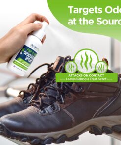 Rocket Pure Natural Shoe Deodorizer Spray & Foot Spray - Shoe Spray Deodorizer, Foot Spray Odor Eliminator Spray, Shoe Odor Eliminator, Foot Deodorant, Foot Odor Shoe Freshener (Mint, 4oz) 4 Fl Oz (Pack of 1) 20 81BjLELMNjL