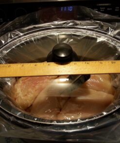 Gourmia PC850 Slow Cooker - Oval - Auto Mode - Cool Touch Handles - 8.5 Qt - 380W - Stainless Steel 23 81BkcKpWTNL