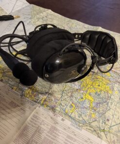 KORE AVIATION KA-1 General Aviation Headset for Pilots | Mono and Stereo Compatibility, Passive Noise Reduction, Noise Canceling Microphone, Gel Ear Seals, Adjustable Headband, Headset Bag 33 81BkoefKbFL