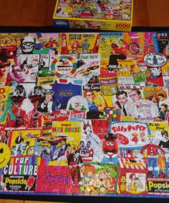 White Mountain Puzzles Pop Culture - 1000 Piece Jigsaw Puzzle 24 81BlDScYNvL