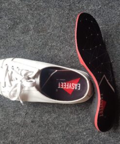 Premium Anti-Fatigue Shoe Insoles - Plantar Fasciitis Arch Support Insoles for Men and Women Shoe Inserts - Orthotic Inserts - Flat Feet - Insoles for Arch Pain High Arch - Boot Insoles Black S (Men 7-8.5/Women 8-9.5) 48 81BlKyXdMKL