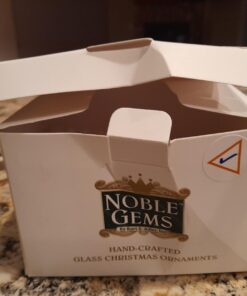 Kurt Adler 5-1/2-Inch Noble Gems Glass Big Ben Ornament for Christmas 11 81BlTV4YHQL