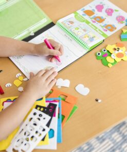 Melissa & Doug On the Go Felt Friends Craft Activity Set With 188 Felt Stickers - Arts And Crafts, Stocking Stuffers, Travel Activities For Kids Ages 4+ 17 81BmX1i7QLL