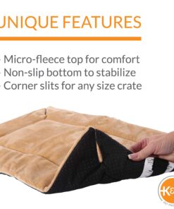 K&H Pet Products Self-Warming Crate Pad Tan Large 25 X 37 Inches 12 81BnxUew0L