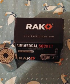 RAK Universal Socket Tool Stocking Stuffer Gifts for Men - Super Socket Gifts for Him - Adjustable Grip Socket Adapter Set for Husband, Mechanic, Handyman, Tools for Men - Christmas Gifts 2 pc set 42 81Bo3KP4CaL
