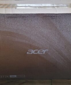 Acer CB272K 27" UHD 3840x2160 IPS Professional Computer Monitor for Creators 99% sRGB Color Accuracy Delta E<1 HDR10 Height Adjustable Stand - Tilt, Swivel, Pivot |USB Type-C, DP & HDMI Ports UHD Type-c 27-inch 92 81Bp Dl4ZL