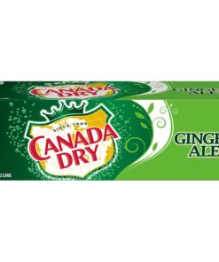 Alternative view of Canada Dry Ginger Ale Soda, 12 fl oz cans (Pack of 24)