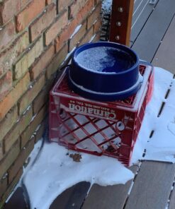 K&H Pet Products Thermal-Bowl Outdoor Heated Dog Bowl Blue 96 Ounces 45 81BpkoA5wL