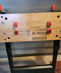 BLACK+DECKER Workmate Portable Workbench, 350-Pound Capacity (WM125) 51 81BqoAPJItL
