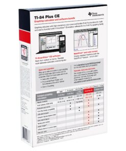Texas Instruments TI-84 Plus CE Color Graphing Calculator, Black 7.5 Inch Single Pack 26 81BrH6f1YOL