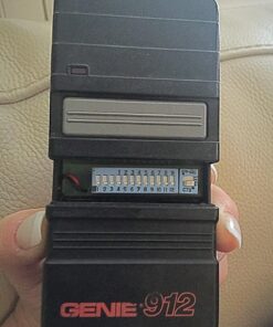 GenieMaster Authentic 3-Button Genie garage door opener remote - works on Intellicode and 9/12 dipswitch - Model GM3T-R 1 Pack 15 81BrYSdXzeL