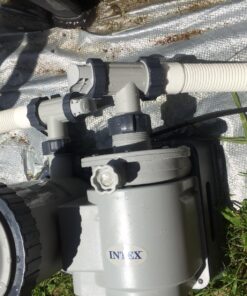 Intex Above Ground Plunger Valves with Gaskets & Nuts Replacement Part (2 Pack) 26 81BrejN7ZpL