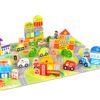 Fat Brain Toys My Town Block Set - Jigsaw Puzzle & Wood Block Set for Preschoolers 12 81Brqy2kL