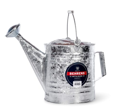 Behrens 2-1/2-Gallon 210 Steel Watering Can, Silver