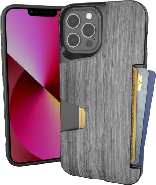 Smartish iPhone 12 Pro Max Wallet Case - Wallet Slayer Vol. 1 [Slim + Protective] Credit Card Holder (Silk) - Chef's Special {Chef's Special}