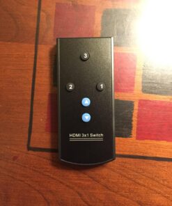 J-Tech Digital 4K@30HZ 4-Port HDMI Switch with PIP, IR, HDCP1.4 Wireless Remote Control, and Auto Switch ON/OFF Functions with Control4 Driver Available 36 81BsXYKf5qL