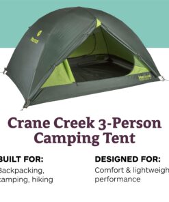 Alternative view of Marmot Crane Creek 2P/3P Backpacking and Camping Tents & Footprints Tent 3 Person Tent