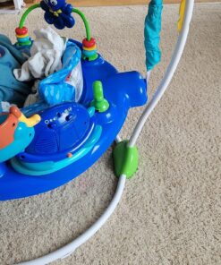 Baby Einstein Neptune's Ocean Discovery Activity Jumper, Ages 6 months +, Max weight 25 lbs., Unisex 40 81Bv NRD1JL