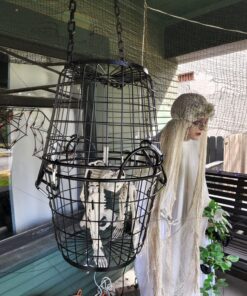 Prextex Skeleton Halloween & Day of The Dead Decoration for Home and Office - 19 Inch Posable Plastic Small Skeleton Toy Halloween Décor with Movable / Bendable Joints and 2 Sets of Body Accessories 19 inches 28 81BvBZbkIL 1