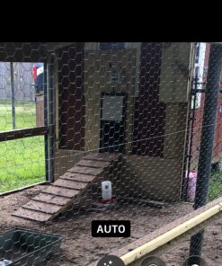 ChickenGuard Waterproof Automatic Chicken Coop Door Opener/Closer with Timer/Light Sensor Plus Predator Resistant Self Locking Pop Hole Door Kit. Coop Accessory (P) 37 81BvJnujNcL