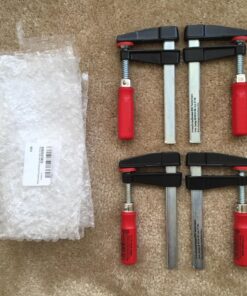 BESSEY LM2.004 LM General Purpose Clamp, 1 Pack 1 Count (Pack of 1) 40 81BvlBOcrBL