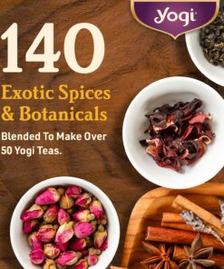 Yogi Tea - DeTox Tea (6 Pack) - Healthy Cleansing Formula with Traditional Ayurvedic Herbs - Supports Digestion and Circulation - Caffeine Free - 96 Organic Herbal Tea Bags 24 81BwkUraKS