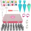 Cakebe Cupcake Decorating Kit 52 pcs Cake Decorating Kit and Cookie Decorating Kit Cake Decorating Set and Cookie Decorating Supplies with 32 Piping Tips 52 PCs Mint Cake Decorating Kit 13 81Bwpfz8GAL
