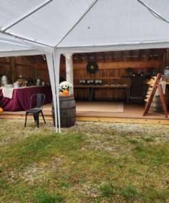 FDW 10x30 Party Tent Wedding Patio Gazebo Outdoor Carport Canopy Shade with Side 8 Removable Walls 10'x30' Party Tent 35 81BxFrXhtAL