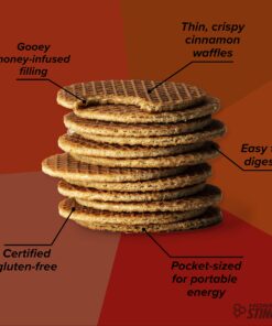 Honey Stinger Organic Gluten Free Cinnamon Waffle | Energy Stroopwafel for Exercise, Endurance and Performance | Sports Nutrition for Home & Gym, Pre & During Workout | 16 Count (Pack of 1) 16.96 Ounce 10 81ByKmgaouL