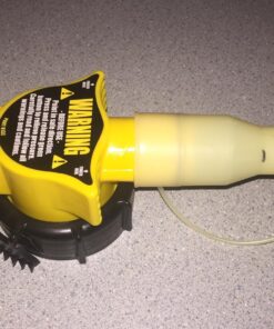 No-Spill Stens 2 1/2 Gallon Fuel Can 765-102 For No-Spill 1405, 765-102, 11.75" x 8" x 10"", Red 39 81ByU7Le2IL