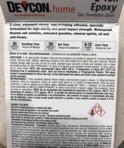 Devcon Epoxy, 2 Ton Epoxy, 4.25 Ounce each, 2 Bottles 37 81ByuwP 4AL