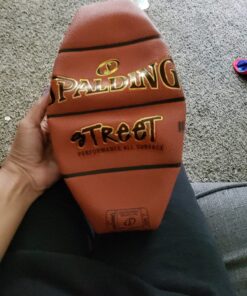 Spalding Outdoor Basketballs, Performance Rubber Cover Stands up to Asphalt or Concrete - 29.5", 28.5", 27.5" Orange Official Size 7, 29.5" Street Basketball 30 81BzbR90xL