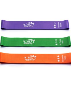 Alternative view of Fit Simplify Pro Series Resistance Loop Exercise Bands, Set of 3