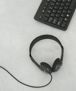 Egghead- 1000 Black Stereo Headphones Single 18 81C sX2JZZL